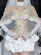 Dark Lace Gothic Cloak