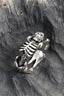 Vintage Punk Skull Finger Ring