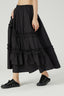 Dark Series Ruffle Edge Large Skirt