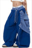 Double Drawstring Wide Leg Pants