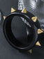 Punk Rock Rivet Resin Bracelet