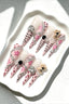 Y2K Rhinestone Decor Press On Nails