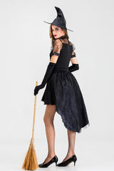 Black Witch Tailcoat Halloween Costume