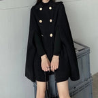 Loose Fit Woolen Cloak
