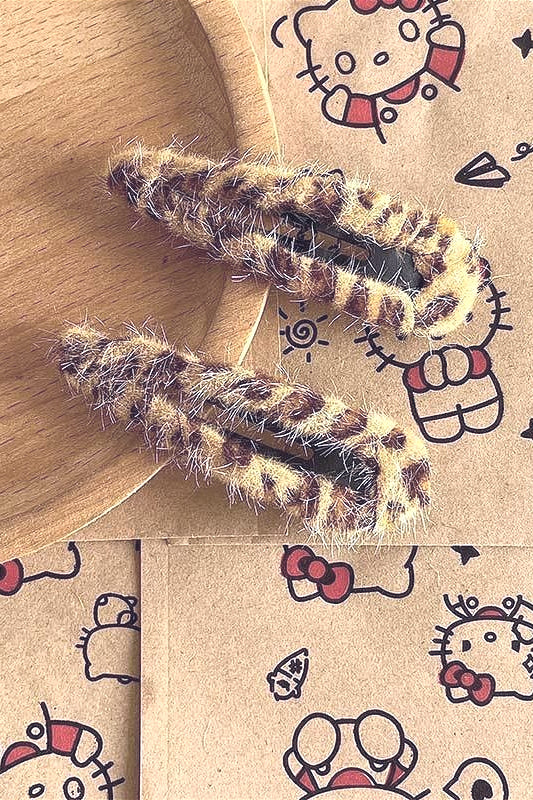 Y2K Punk Leopard Hair Accs Main image