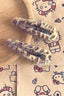 Y2K Punk Leopard Hair Accs