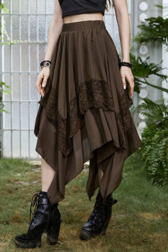 Halloween Gothic Punk Lace Skirt Secondary image