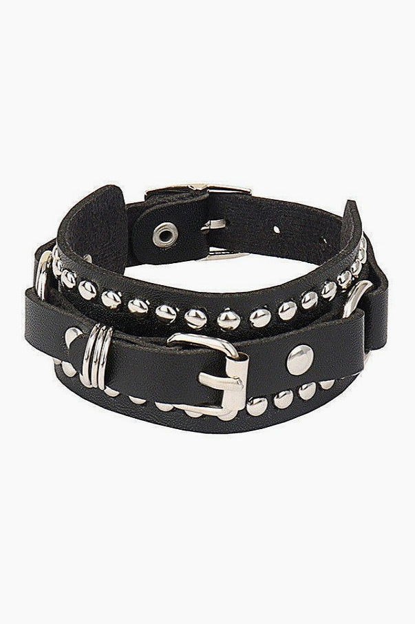 Gothic Skull Studded Vintage Bracelet