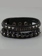 Dark Vintage Punk Rivet Bracelet