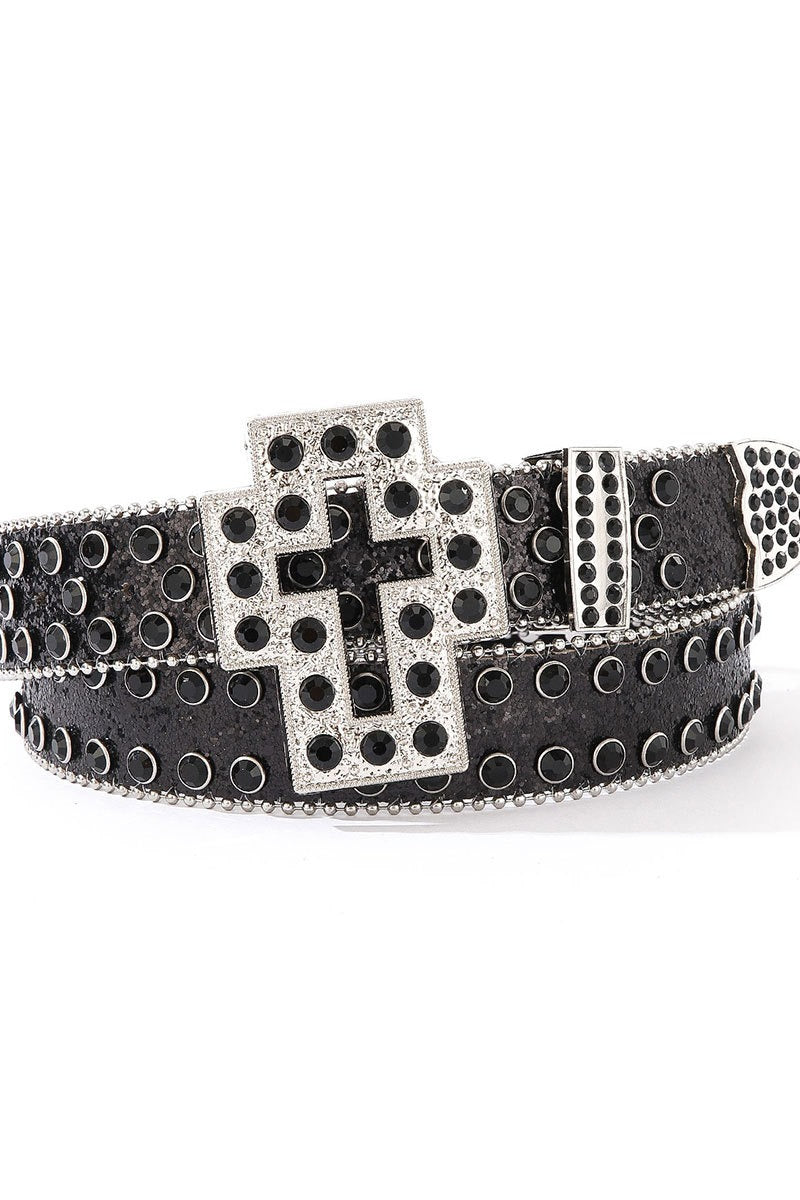 Y2K Shiny Rhinestone Chic Belt Secondary image