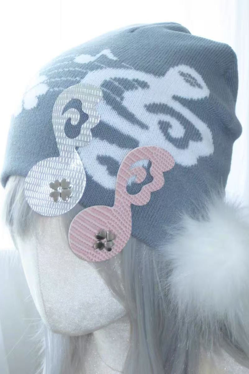 Y2K Angel Wing Note Hair Accs