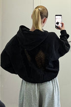 Angel Wing Back Graphic Hoodies