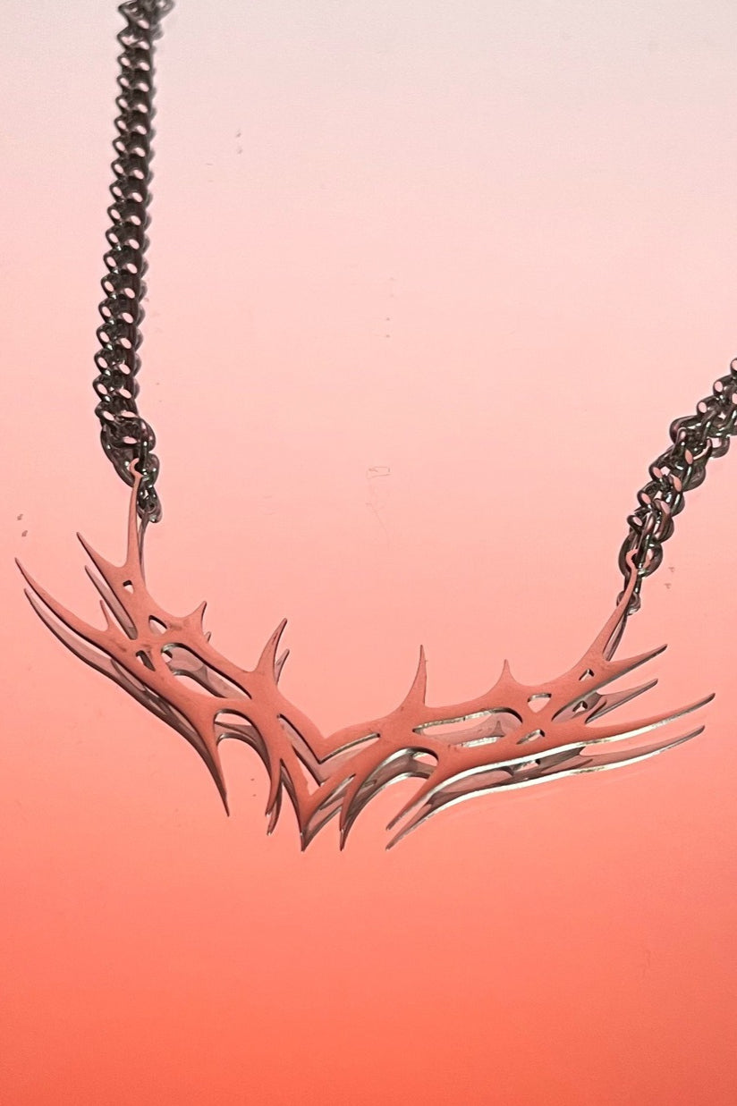 Gothic Cross Titanium Steel Pendant Necklace Secondary image