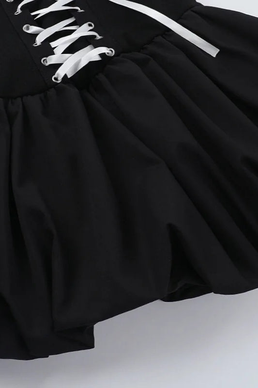 Corn Halter Bandage Sleeveless Mini Dress