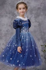 Velvet Snow Princess Kid Halloween Costume