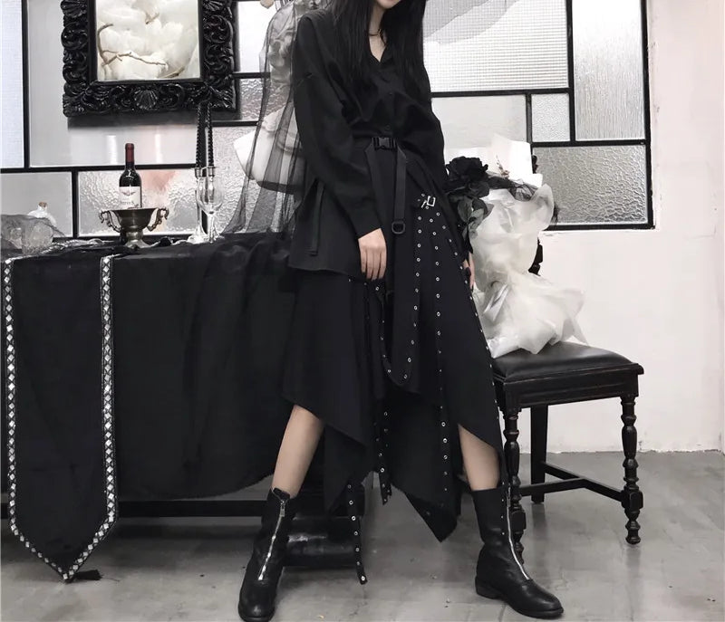 Steampunk Victorian Gothic Skirt