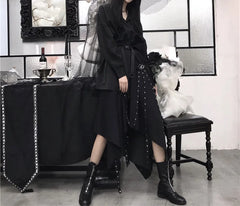 Steampunk Victorian Gothic Skirt