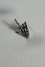 Punk Ghost Hand Skull Stud Earrings