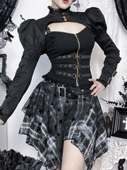 Dark Punk Metal Chain Cami