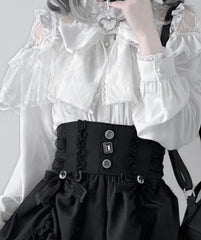 Bow Detail Lace Blouse