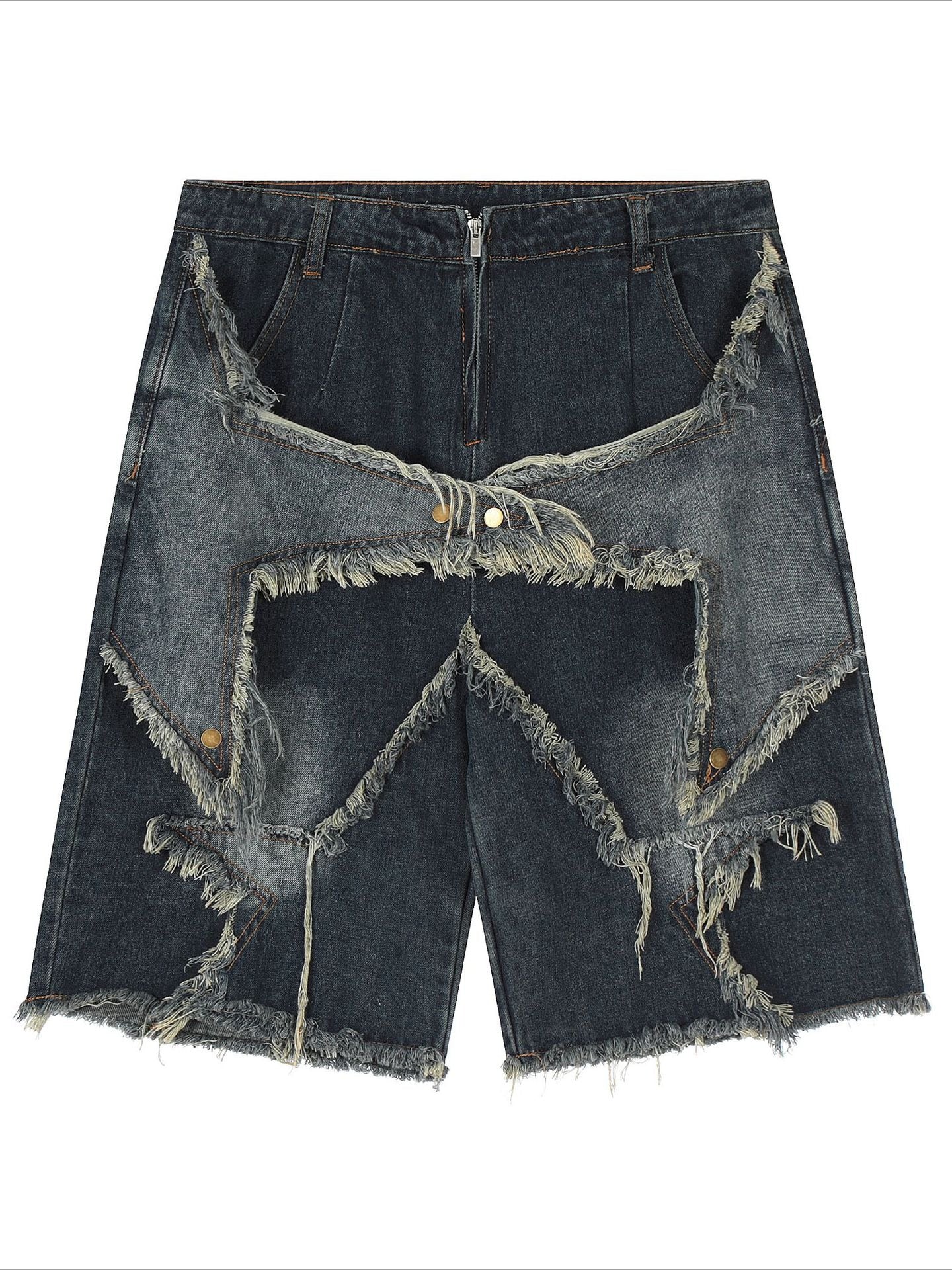 Vintage Star Loose Capri Shorts Main image