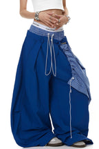 Double Drawstring Wide Leg Pants