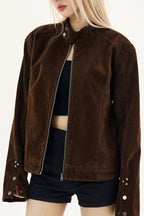 Stand Collar Harrington Jackets