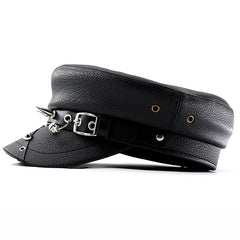 Y2K Gothic Punk Skull Spike Unisex Harajuku Beret Hat