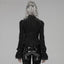 Elastic Velvet Gothic Long Sleeve Blouse