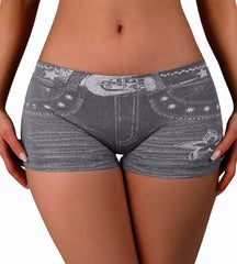 Denim-Look Decor Base Boxer Shorts