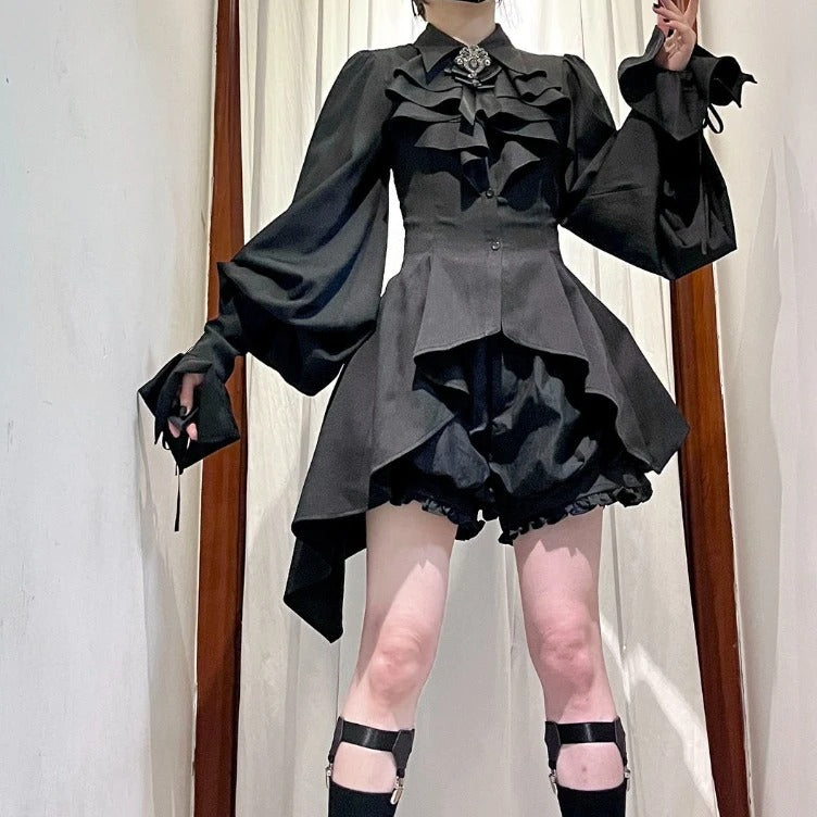 Lolita Ruffle Flare Sleeve Blouse Main image