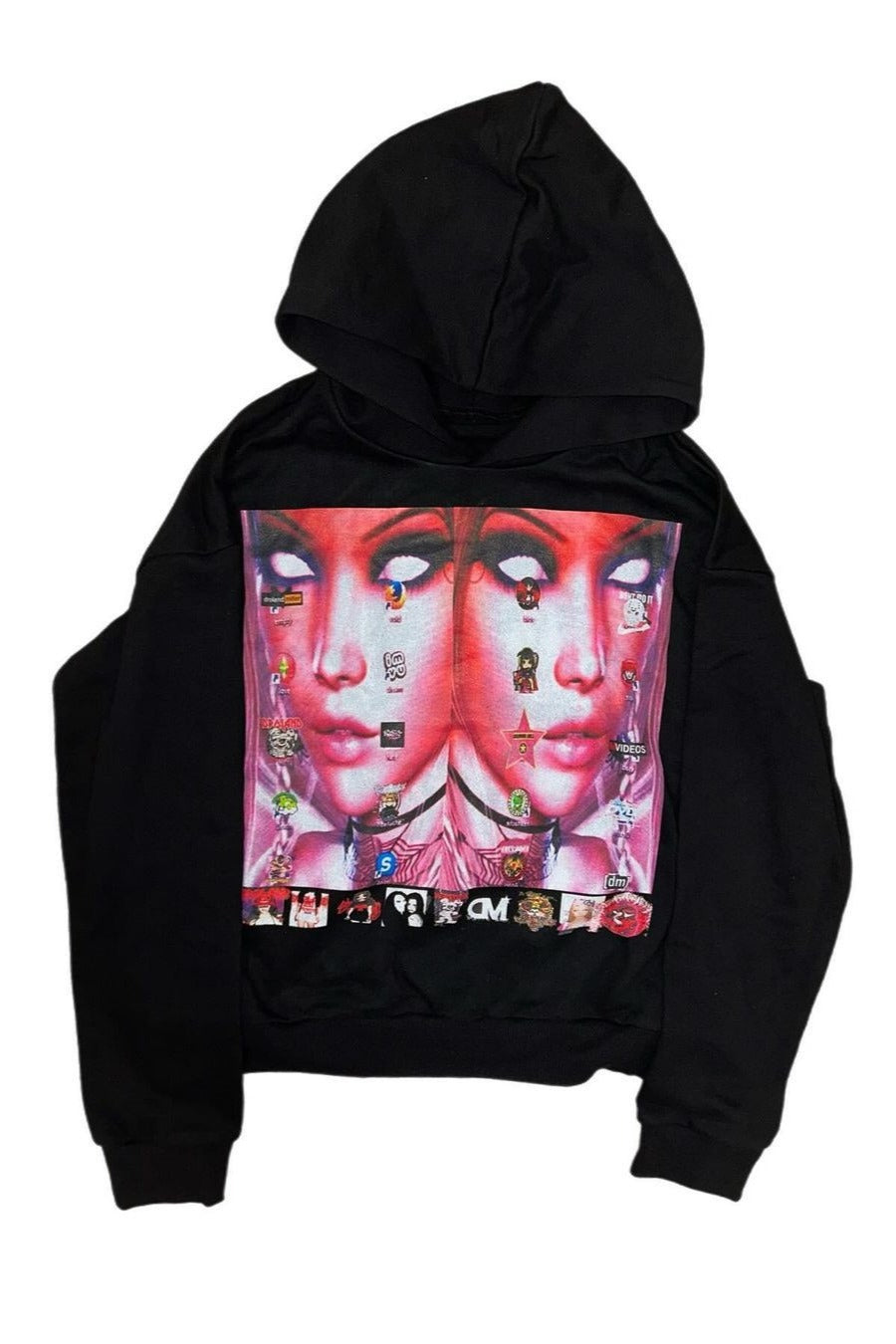 Punk Streetwear Y2K Oversized Hoodie Secondary image