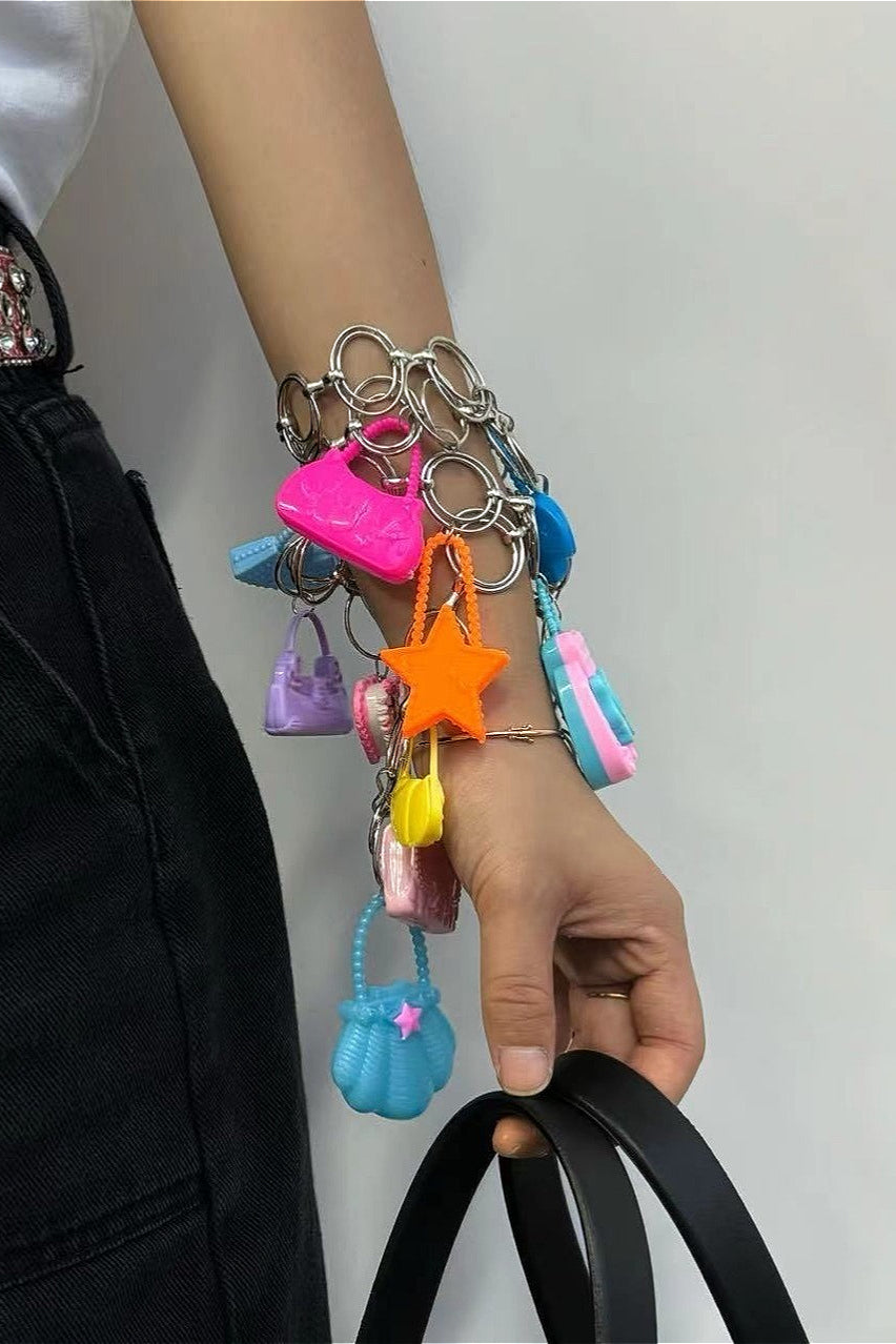 Vintage Mini Handbag Design Y2K Bracelet