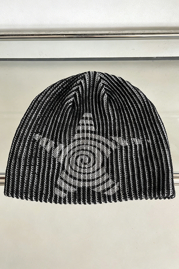 Star Graffiti Knit Hat Main image