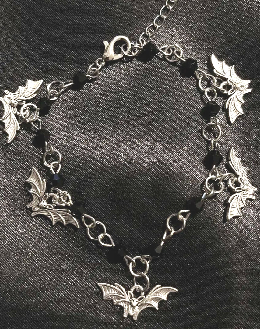 Dark Gothic Bat Bracelet Main image
