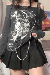 Halloween Skull Spider T-Shirt