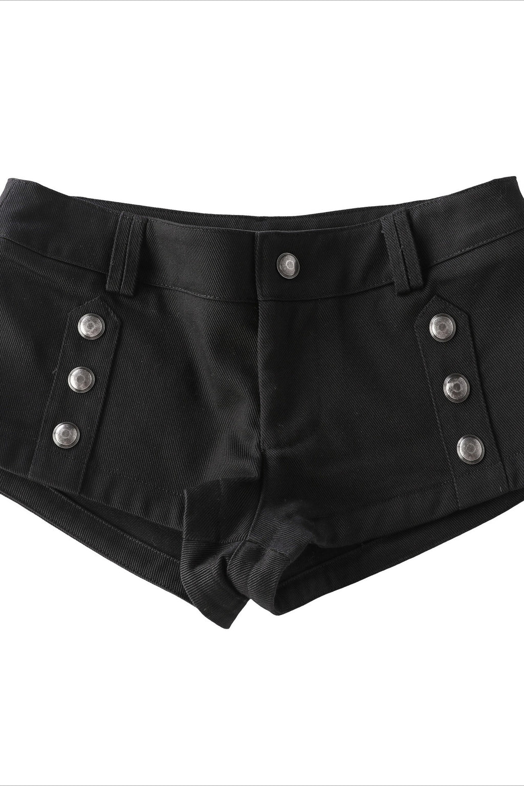 Double-Button Hot Pants