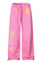 Skeleton Graphic Wide Leg Pants