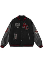 Letter Patch Snap Front Varsity Jackets