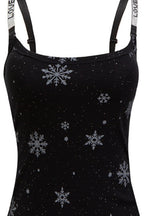 Snowflake Rhinestone Cami Top