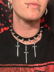 Subculture Dark Knight Holy Sword Pendant Necklace