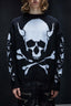 Skull Crossbones Intarsia Sweater
