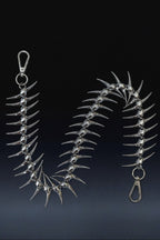 Metal Fishbone Shaped Waist Chain