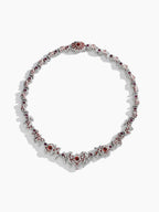 Spine Parasite Red Eye Thorn Diamond Necklace