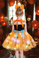 Cave Girl Tutu Dress Kid Halloween Costume