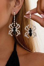 Spider Detail Stud Drop Earrings