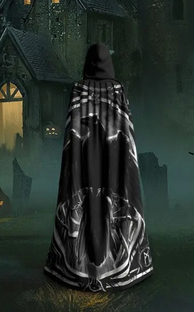 Raven Hooded Cloak Secondary image