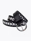 Punk Hollow Out Eyelet Belt