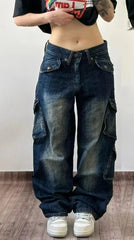 Y2K Gothic Wing Graphic Pant