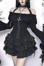 Gothic High-Waist Cake Skirt